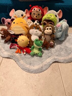 Assorted Plush Stuffed Animal Lot - DO NOT BUNDLE WITH SEPARATE STUFFIES